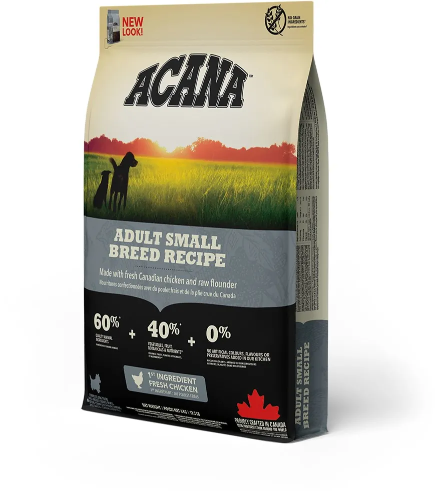 Acana HERITAGE Adult Small Breed 6 kg