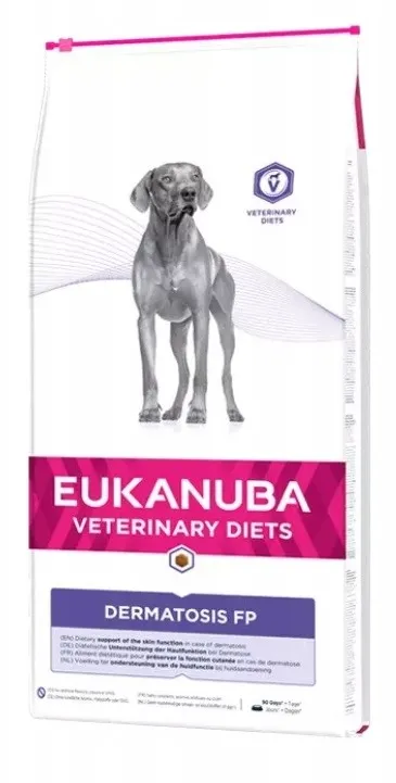 EUKANUBA Veterinary Diets Dermatosis Fish & Potato - dry dog food - 12kg