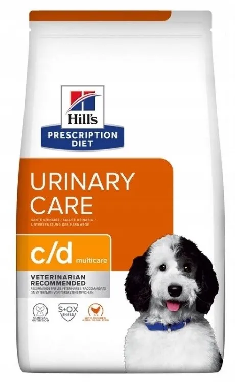 HILL'S PRESCRIPTION DIET Urinary Care Canine c/d Multicare Dry dog food Chicken 4 kg