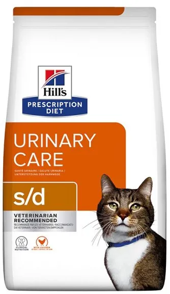 HILL'S PRESCRIPTION DIET Feline Urinary Care s/d Dry cat food Chicken 3 kg