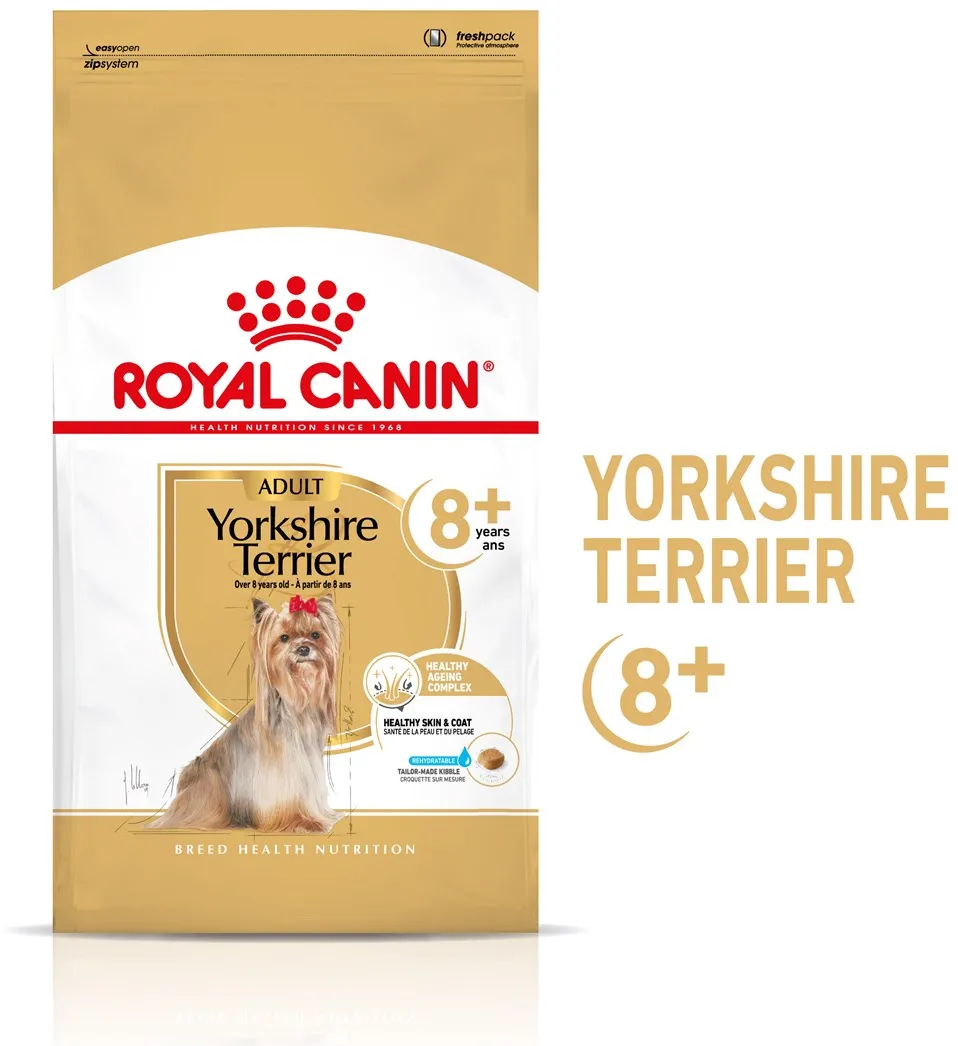Royal Canin Yorkshire Ageing 8+ - dry food for older dogs - 3kg