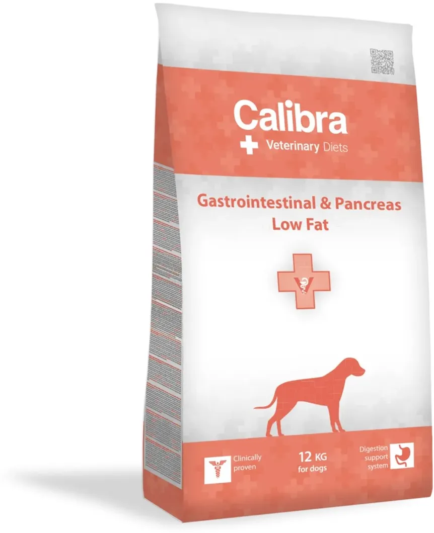 CALIBRA VD Dog Gastrointestinal&Pancreas Low Fat - dry dog food - 12kg