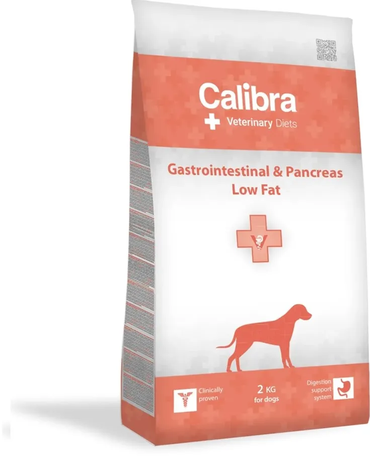 CALIBRA  VD Dog Gastrointestinal&Pancreas Low Fat - dry dog food - 2kg