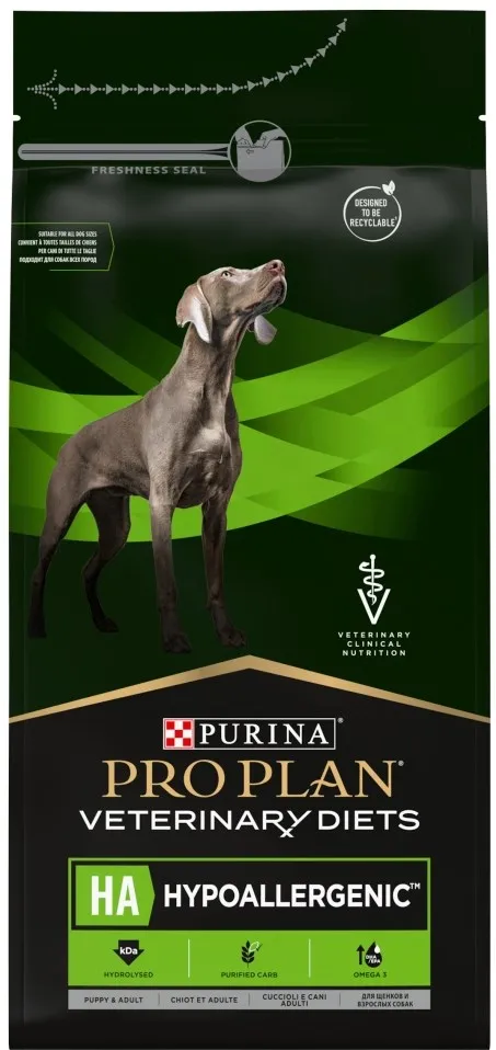 PURINA Pro Plan Veterinary Diets Canine Hypoallergenic - dry dog food - 1,3kg