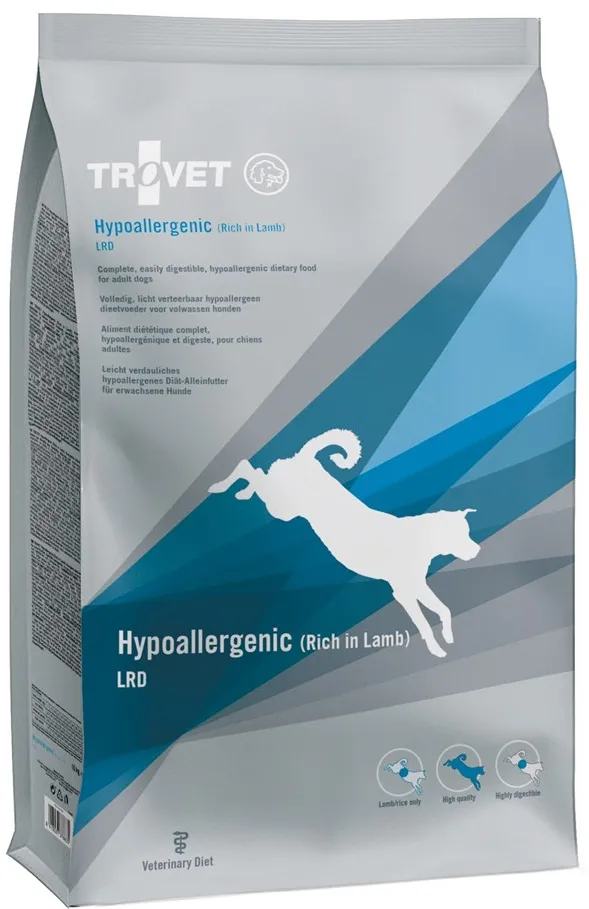 TROVET Hypoallergenic LRD Lamb - dry dog food - 3kg
