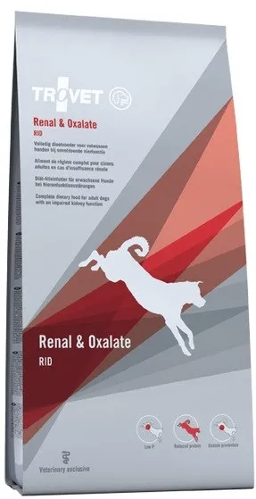 TROVET Renal & Oxalate RID - dry dog food - 12,5kg