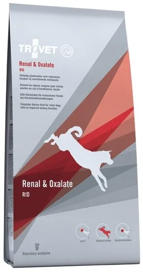 TROVET Renal & Oxalate RID - dry dog food - 3kg