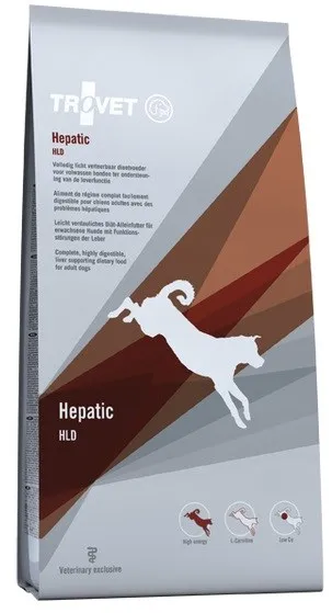 TROVET Hepatic HLD with chicken - dry dog food - 12,5 kg
