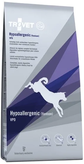 TROVET Hypoallergenic VPD Venison - dry dog food - 3kg