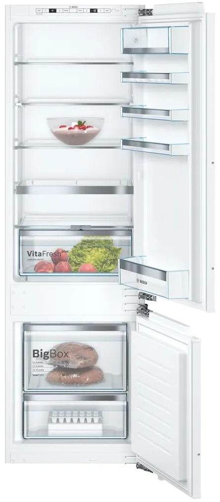 Combina frigorifica incorporabila Bosch Serie 6 KIS87AFE0 272 L alb