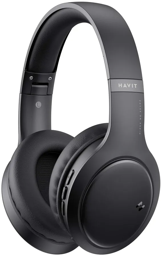 Havit H633BT - wireless on-ear headphones, black