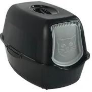 ROTHO Bailey Hooded litter box Black