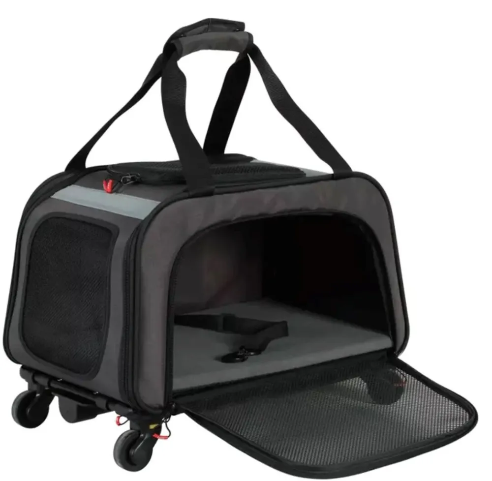 Transportor cu roti pentru caini si pisici ZOLUX Nomad 47x32x27 cm