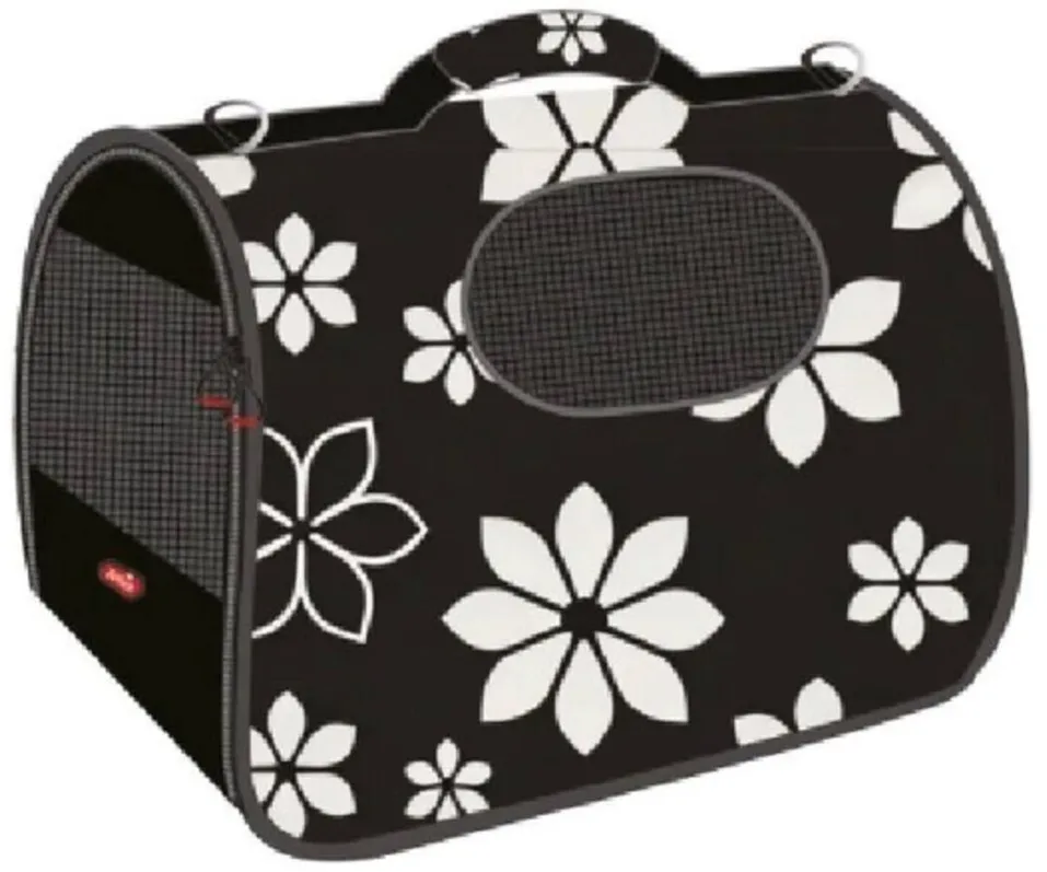 Geanta transport caini si pisici ZOLUX Nomad Flower S 36x21x23,5 cm