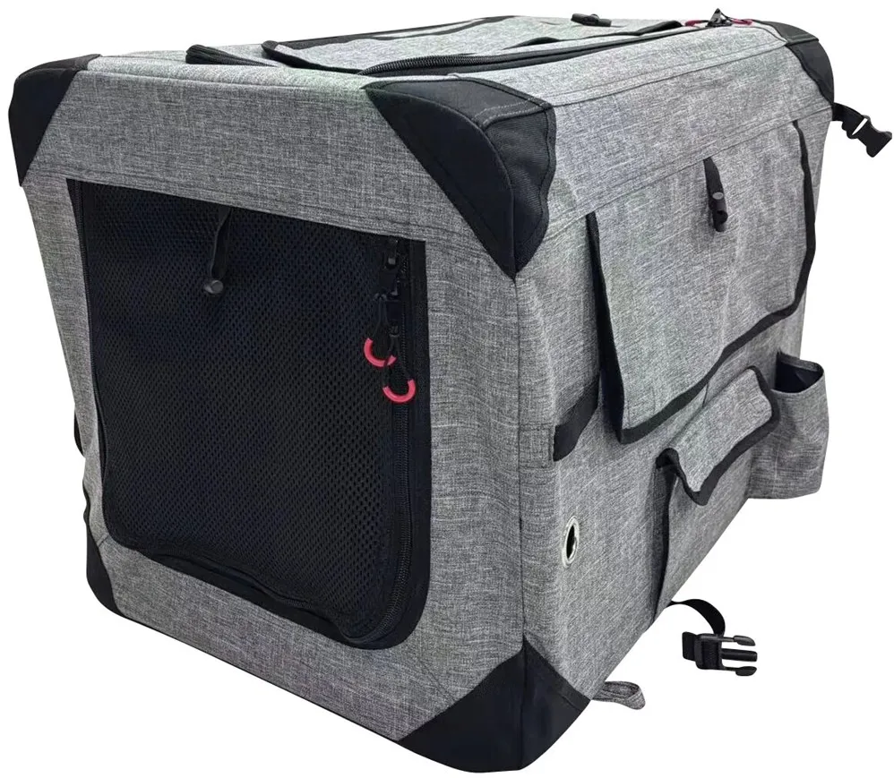 Transportor textil caini si pisici ZOLUX Nomad M 70x52x52 cm