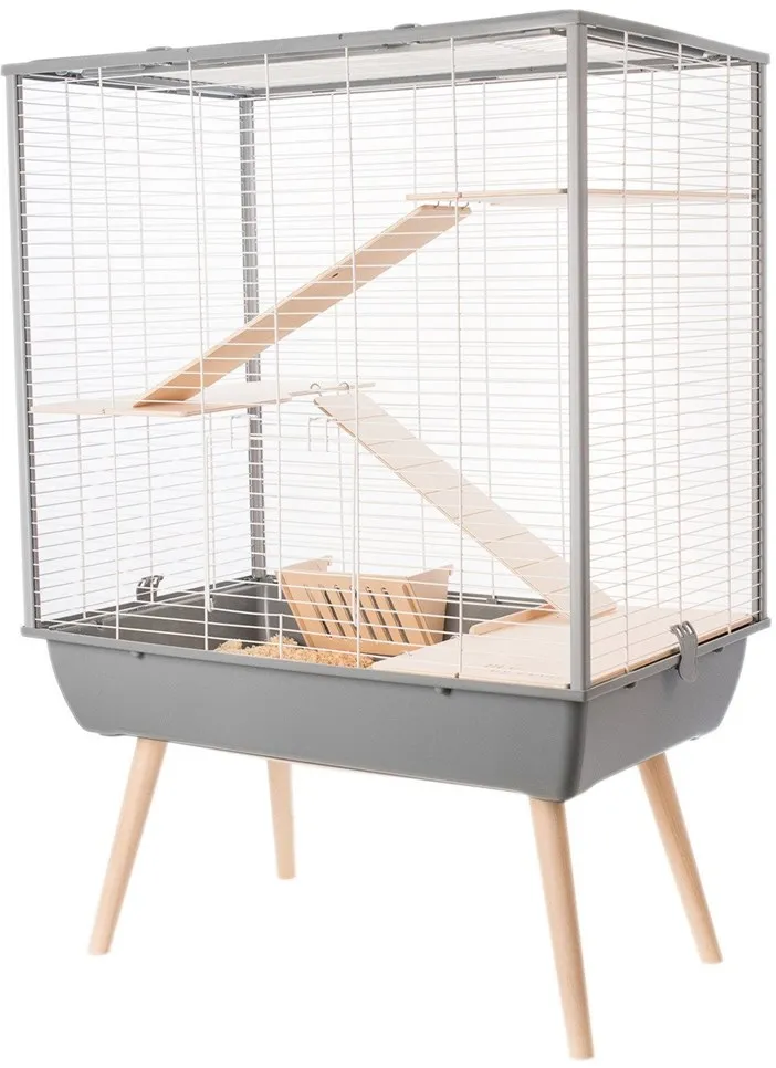 Zolux Cage Neo Cozy Large Rodents H80, grey color