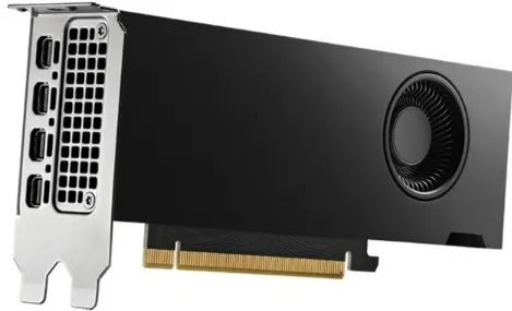 Graphics card PNY NVIDIA RTX 4000 SFF Ada Generation, 20 GB GDDR6 160-bit, PCIe 4.0 x16, Dual Slot, 4x Mini DP 1.4a, LP - ATX bracket, small box