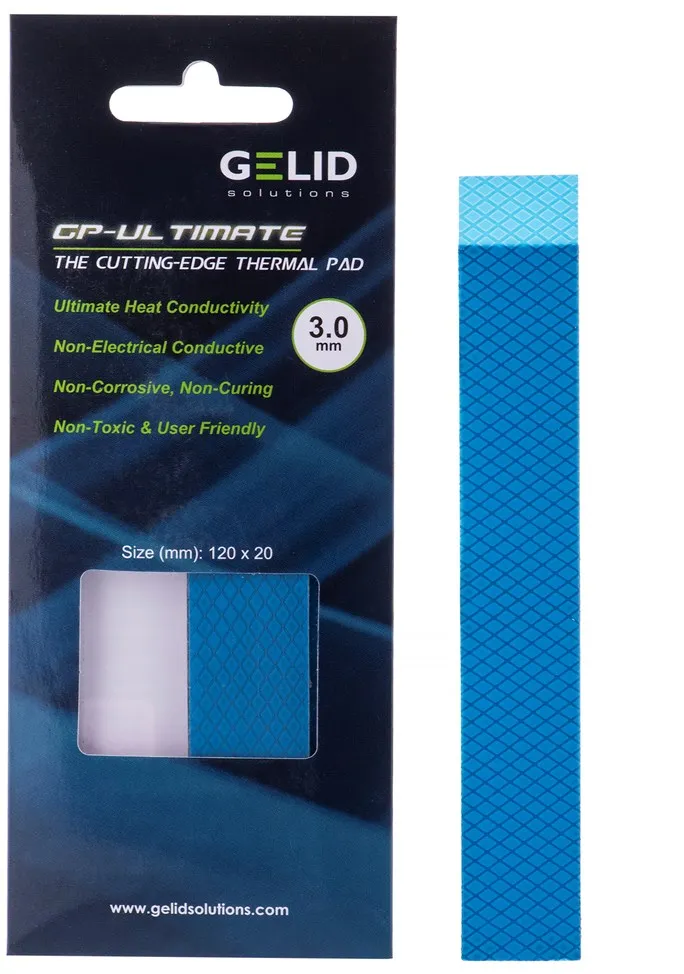 Thermopads Gelid Ultimate 120x20x3.0mm TP-GP04-R-E