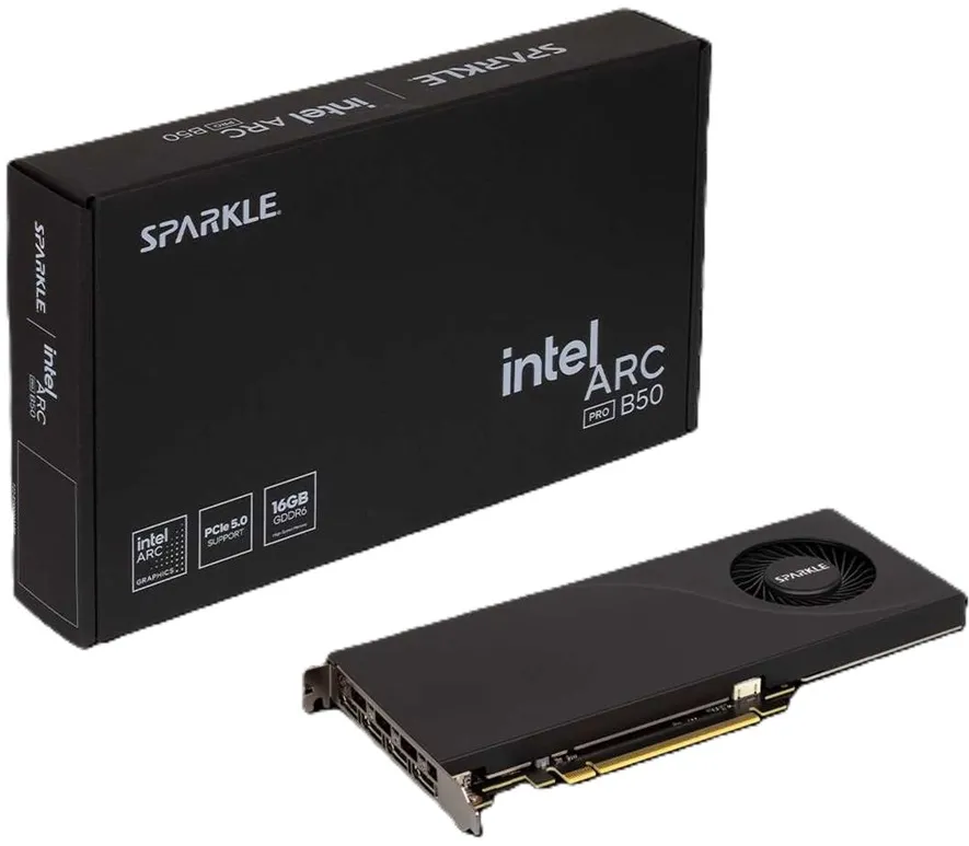 SPARKLE Intel Arc PRO B50 Blower 16GB graphics card