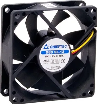 Chieftec AF-0825S computer cooling component Computer case Black