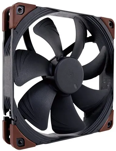 Noctua NF-A14 industrialPPC-2000 Computer case Fan 14 cm Black, Brown