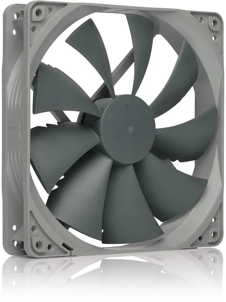 Noctua NF-P14S REDUX-1500 PWM computer cooling system Computer case Fan 14 cm Grey