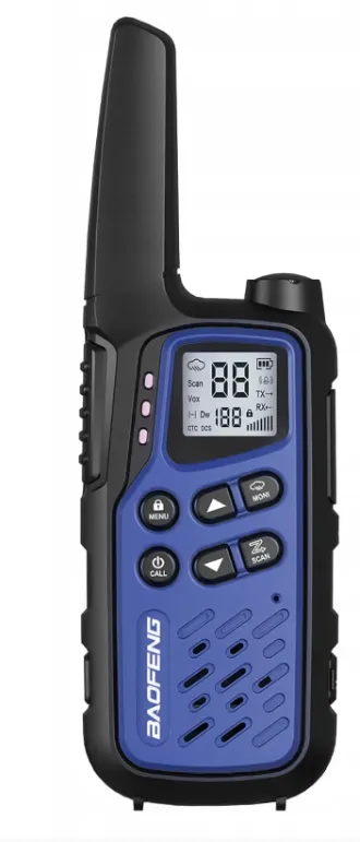 Walkie-Talkie Baofeng BF-T25E Blue, 2 pieces