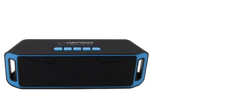 Esperanza EP126KB portable speaker Stereo portable speaker Black, Blue 6 W