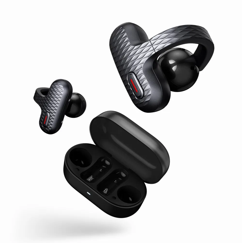 Amazfit - Casti audio - Wireless Open-Ear - Negru