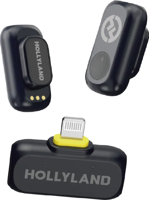 Hollyland LARK A1 Mini Duo with Lightning RX