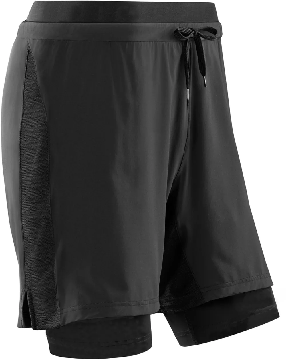 CEP - pantaloni scurti - training shorts 2in1 - black - XXL