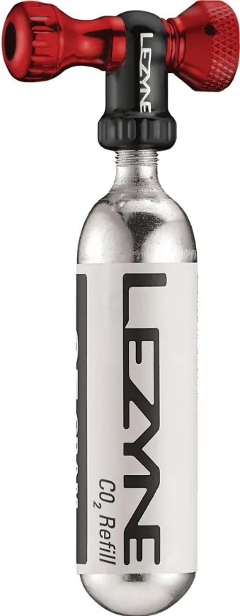 Lezyne - mini pompa CO2 - Control Drive CNC - rosie - 16g