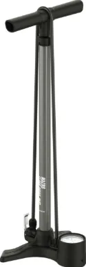Lezyne - pompa podea -  Macro Drive DV - manometru - Schrader I Presta - grey - 220 psi / 15 bar