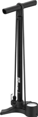 Lezyne - pompa podea -  Macro Drive DV  - manometru - Schrader I Presta - black - 220 psi / 15 bar