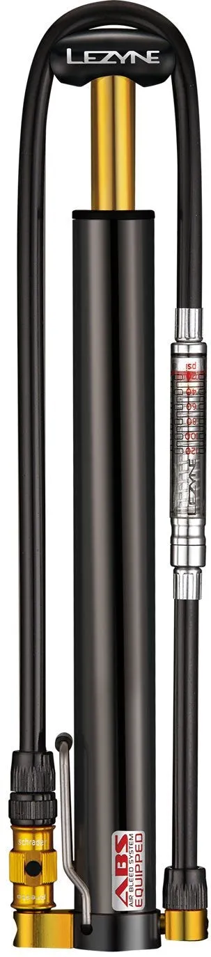 Lezyne - mini pompa - CNC Micro Floor Driver HVG - negru