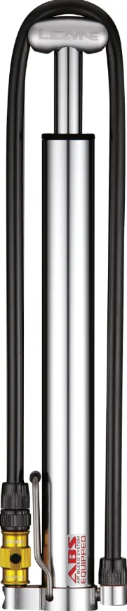 Lezyne - mini pompa - CNC Micro Floor Drive HV - silver