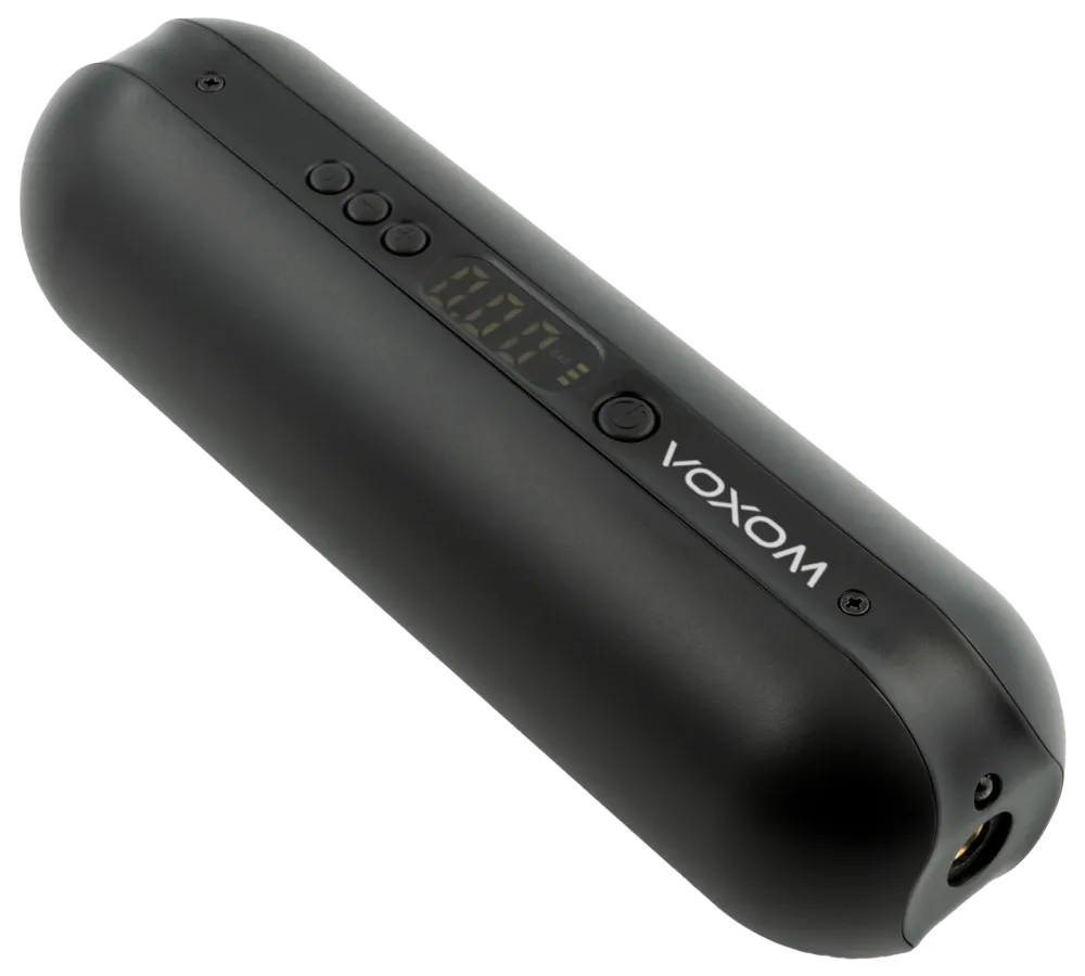 Voxom - pompa electrica portabila cu baterie - Bicycle tire inflator A2 pro - black - 150psi
