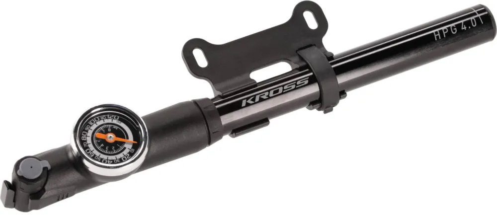 Kross - pompa - HPG 4.0 EXT Hose 120 Psi, Manometer - negru