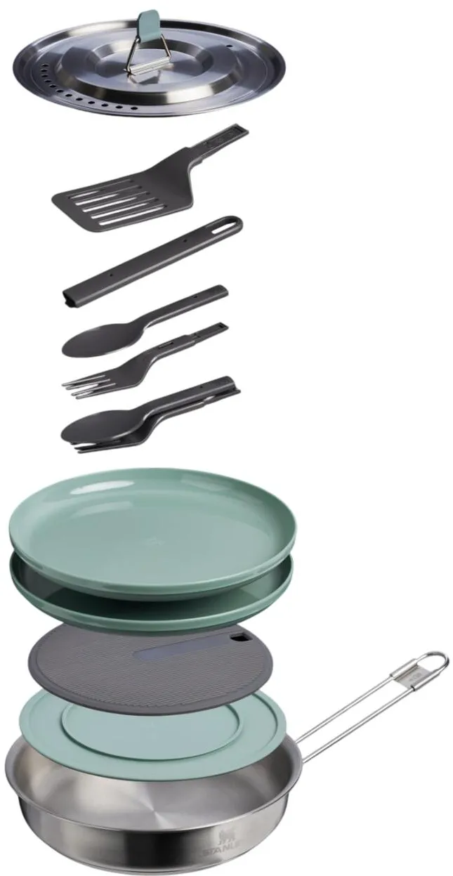 Stanley - set gatit - Wildfare Core Fry Pan - Argintiu - 0.94 L