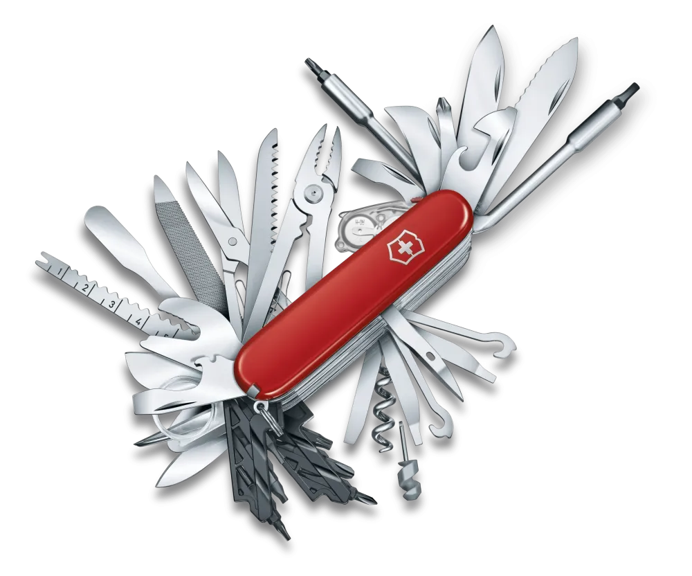 Victorinox - briceag swiss champ xxl - 73 de functii - rosu
