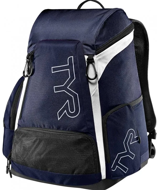 Rucsac sport TYR Alliance 30L albastru inchis alb