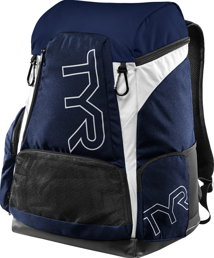 Rucsac sport TYR Alliance 45L albastru inchis alb
