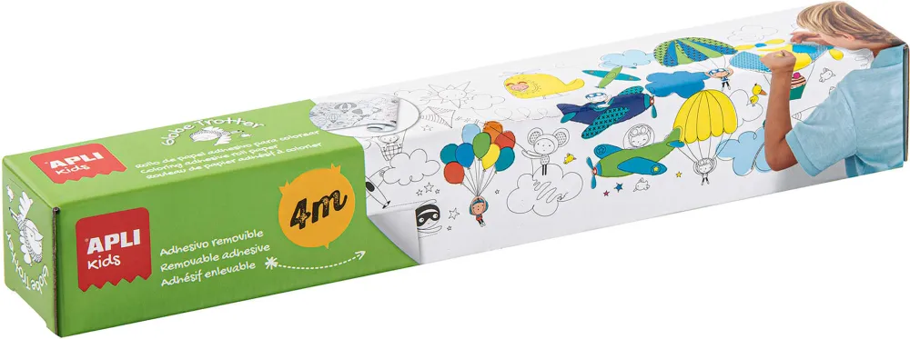 Coli adezive Apli, pentru pictat si colorat, model Transport