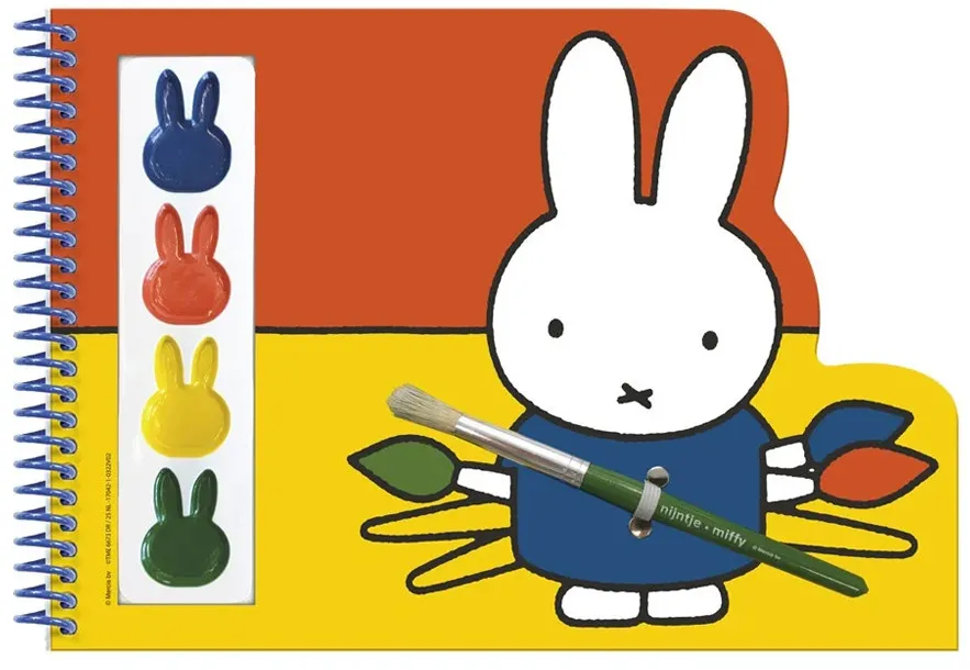 Carte pentru pictat, Creative Craft, design iepuras