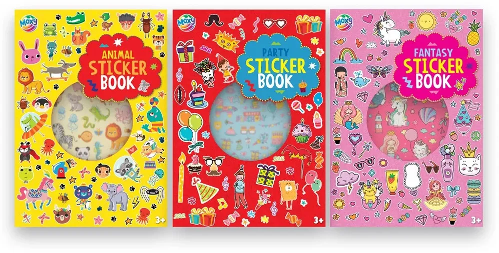 Carte stickere, Creative Craft, A4, 8 file, diverse modele