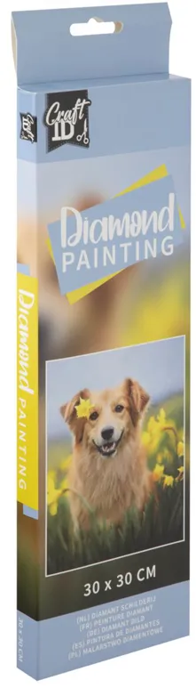 Pictura diamant Creative Craft, model Caine, 30 x 30 cm, Set Craft ID Diamond Painting