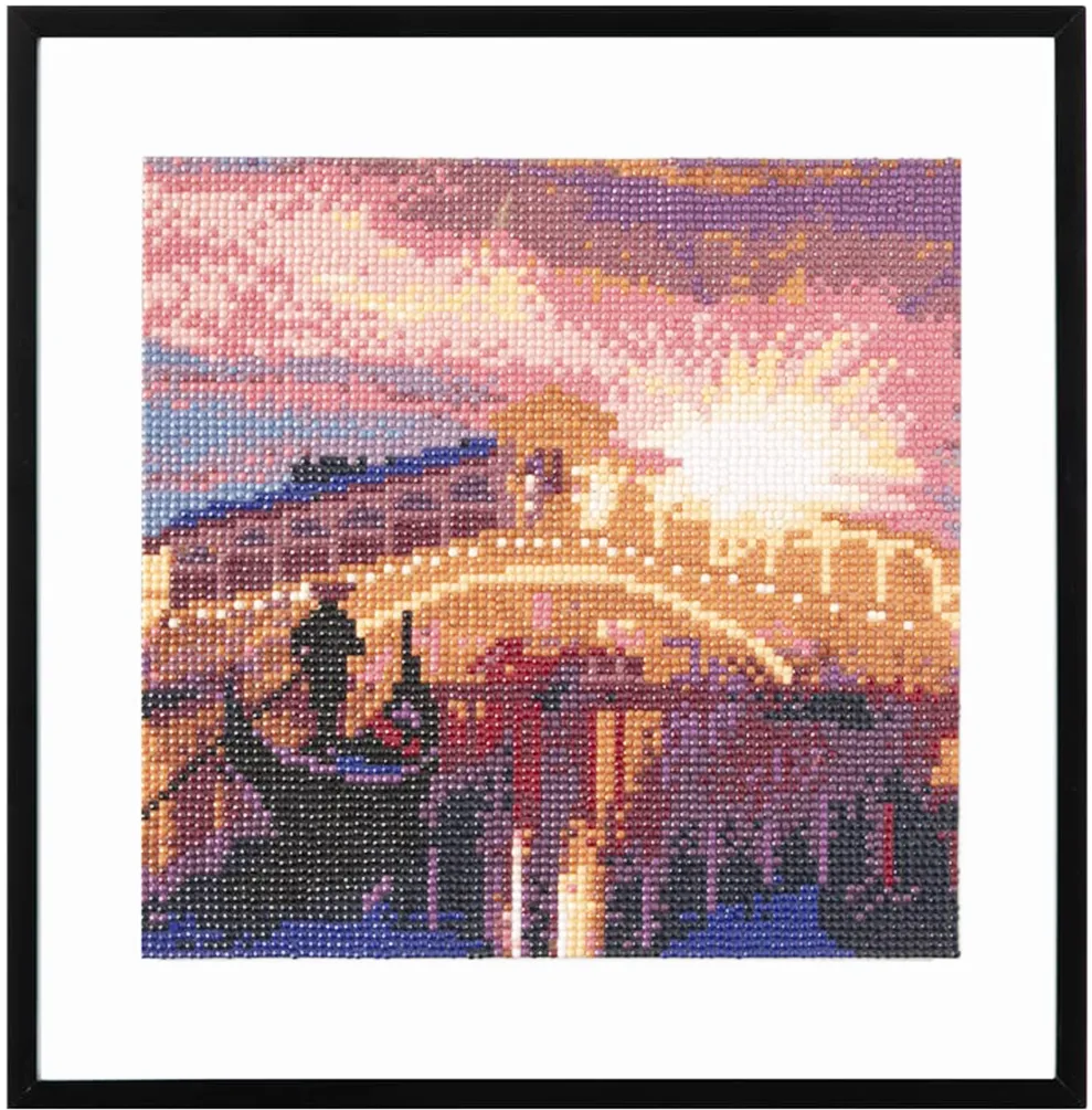 Pictura diamant Creative Craft, model venetia, 30x30 cm