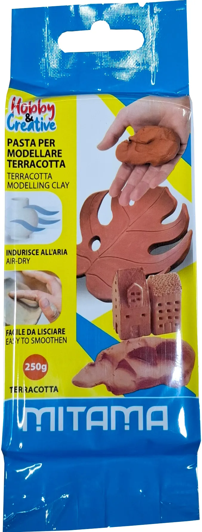 Pasta modelatoare Mitama, 250 g, teracota