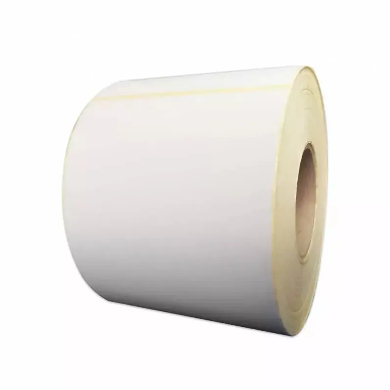 Etichete ecotermice albe, 100x150 mm, interior rola de 4 cm, 260 etichete/rola