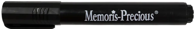 Marker permanent Memoris-Precious, varf tesit, 2-7 mm, negru